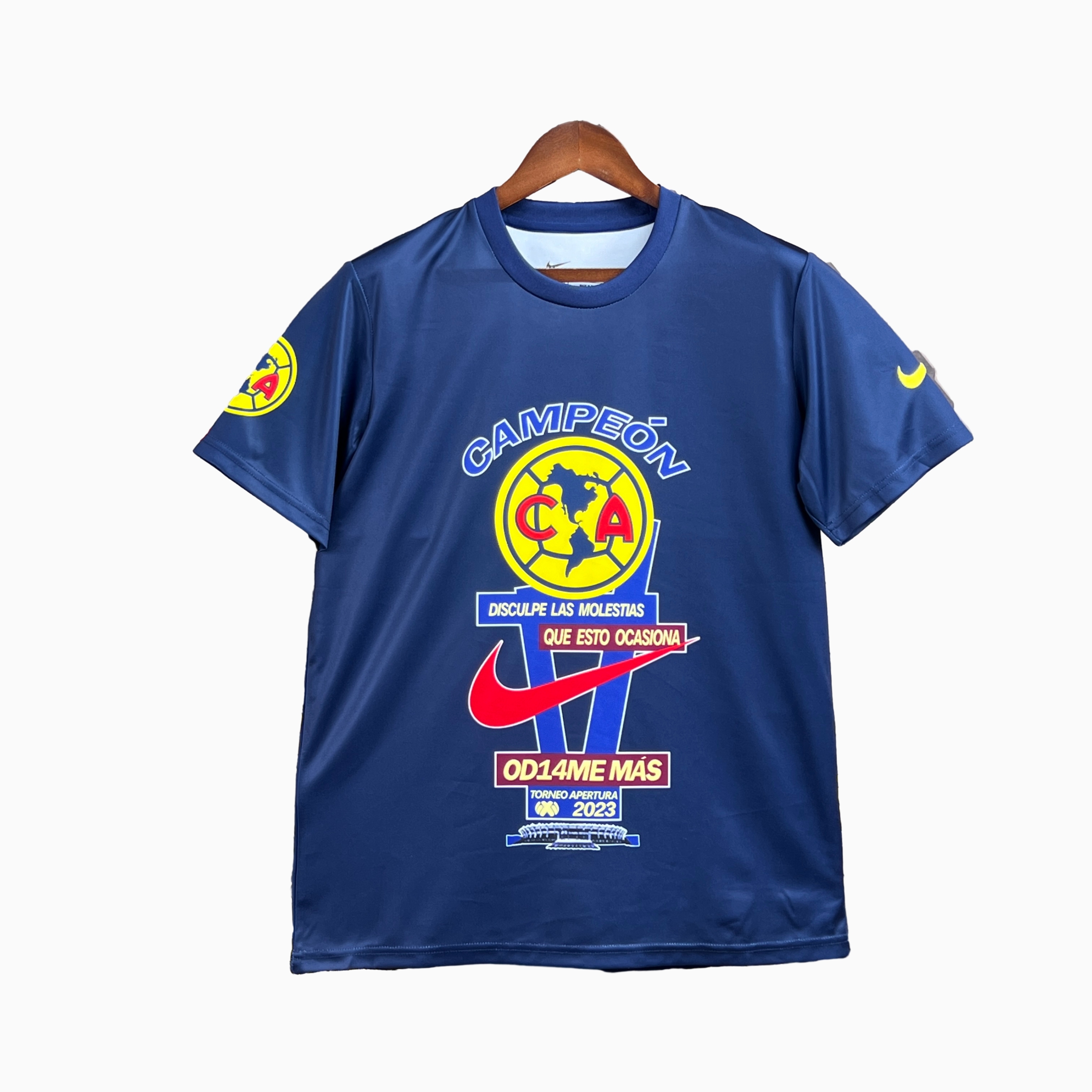 América 23-24 Champion Commemorative Edition Jersey - Fans Version - Blue111