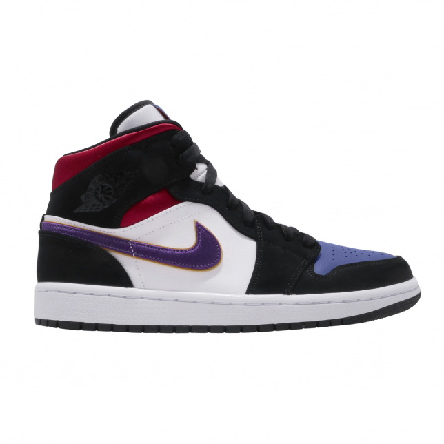 Air Jordan 1 Mid SE Field Purple Gym Red 852542005