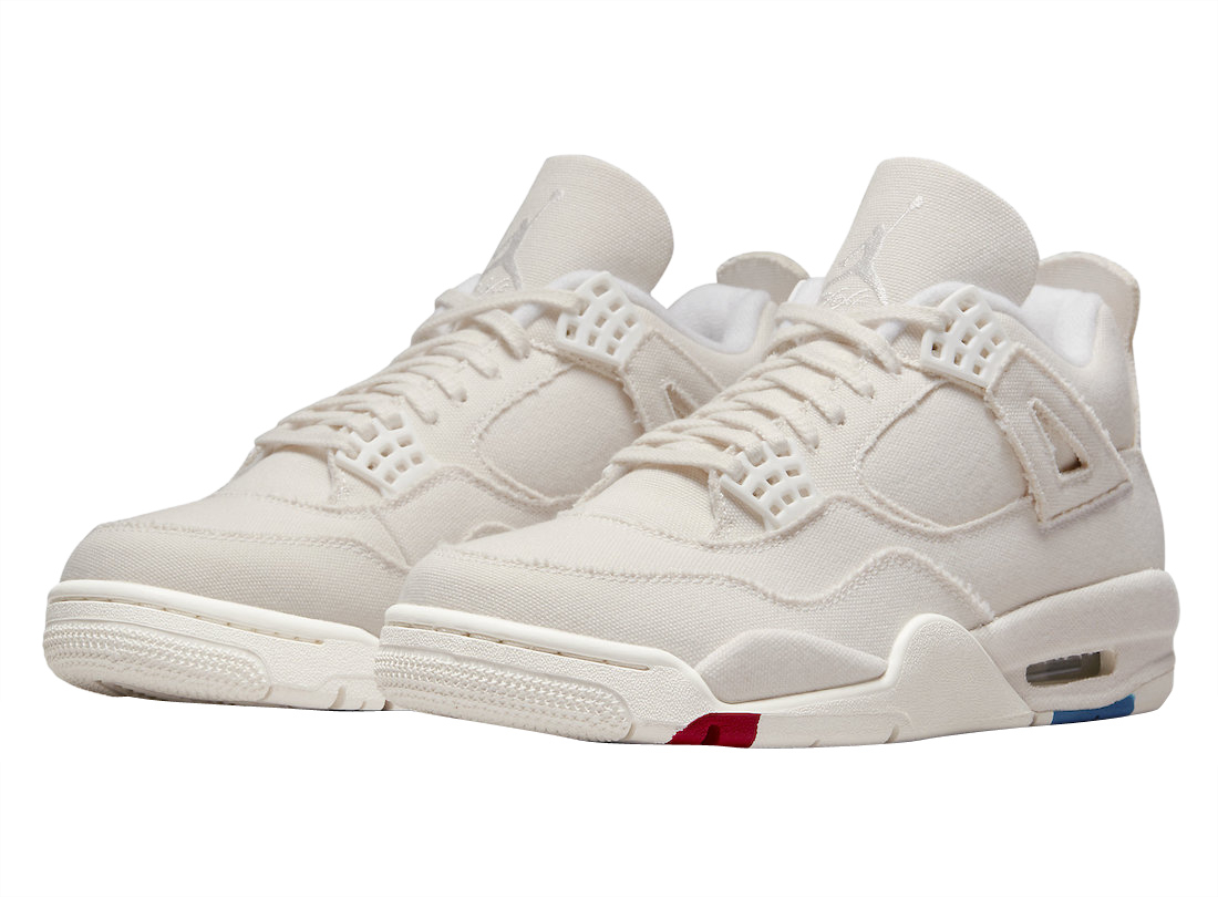 Air Jordan 4 WMNS Sail Canvas DQ4909-100