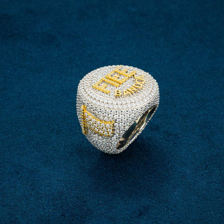 Iced out watch-Yika Jewelry