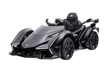 Electric children's car children - electric car "Lamborghini V12 Vision Gran Turismo" - black