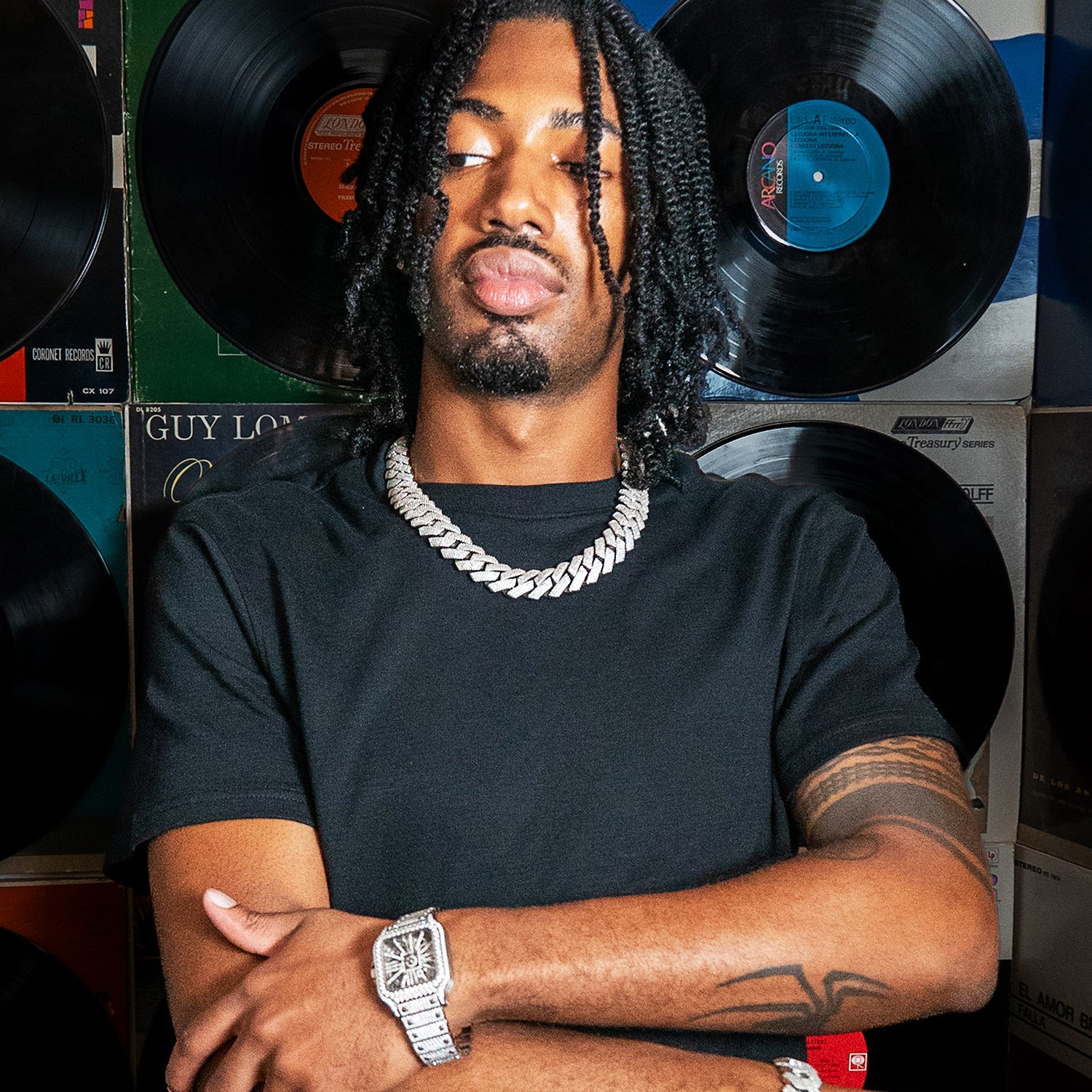 Iced out watch-Yika Jewelry