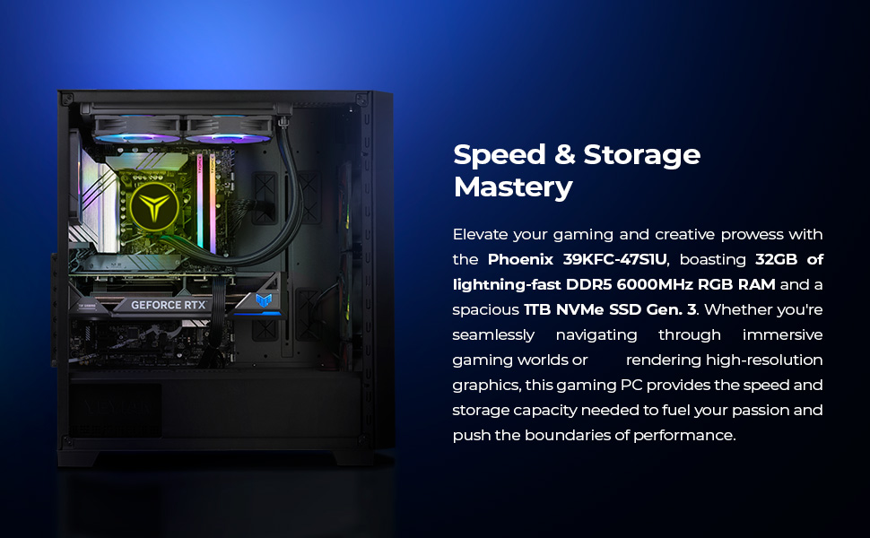 Speed and Storage