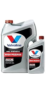 valvoline full synthetic high mileage