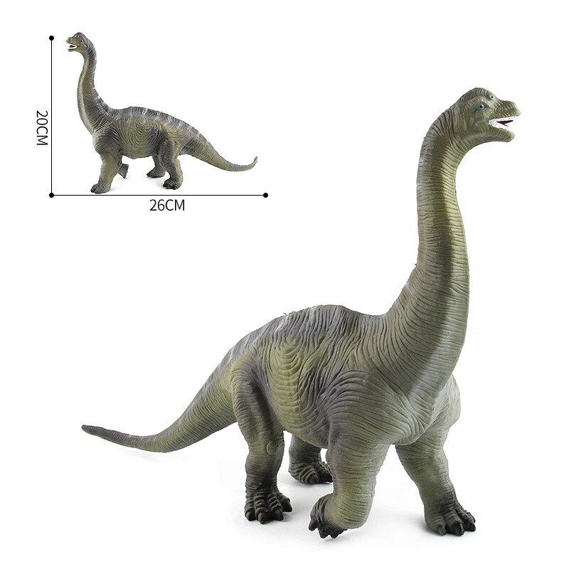Big Size Wild Life Dinosaur Toy Set Plastic Play Toys Dinosaur Model Brachiosaurus Action Figures Kids Boy Gift Home Decoration