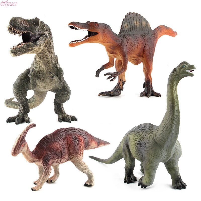 Big Size Wild Life Dinosaur Toy Set Plastic Play Toys Dinosaur Model Brachiosaurus Action Figures Kids Boy Gift Home Decoration