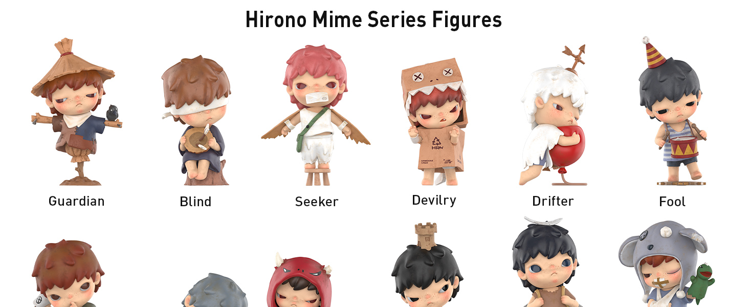 HIRONO Mime Series Figures