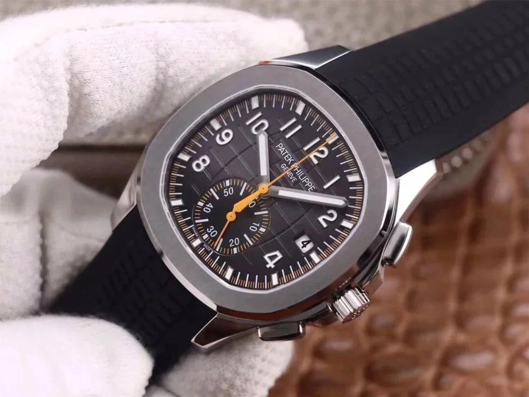 Patek Philippe high imitation grenade chronograph watch OM Patek Philippe AQUANAUT grenade series 5968A-001 OM factory watch OM factory replica watch No. 3