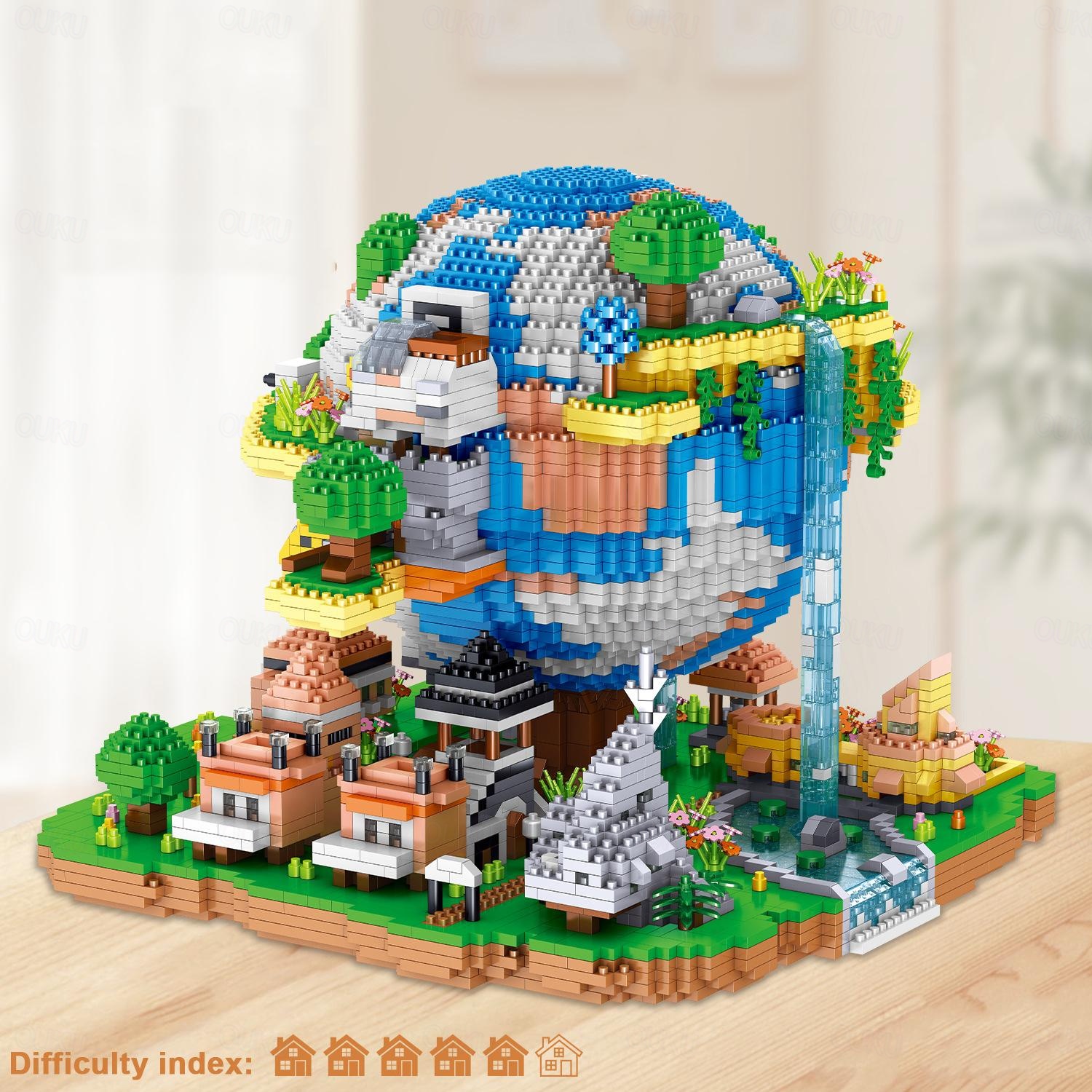 rchitecture Global Village Micro Building Blocks Set5452PCS - Architectural Model Toys Gifts for Kid and Adult 2024 - US $121.99 –P2