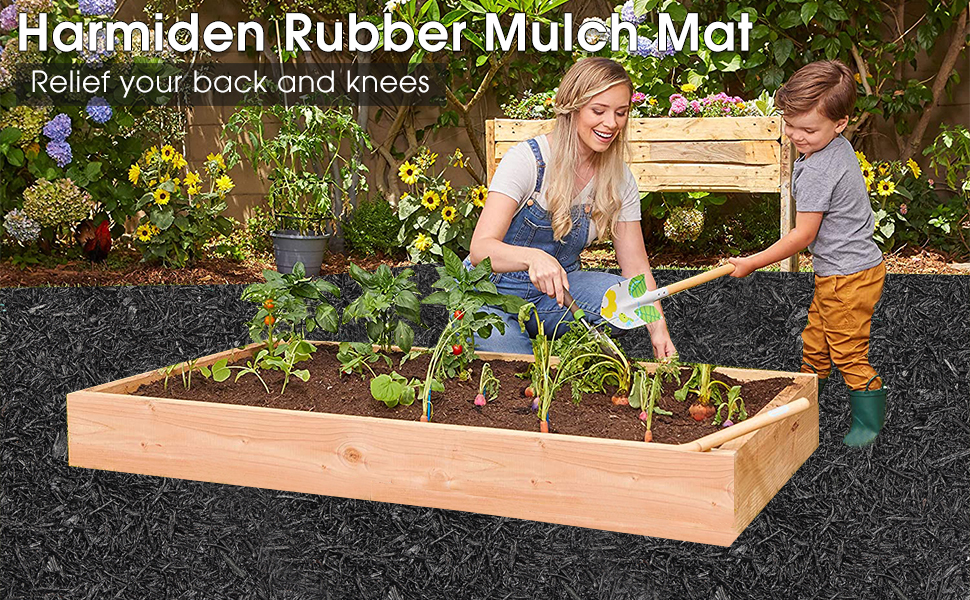 rubber mulch mat