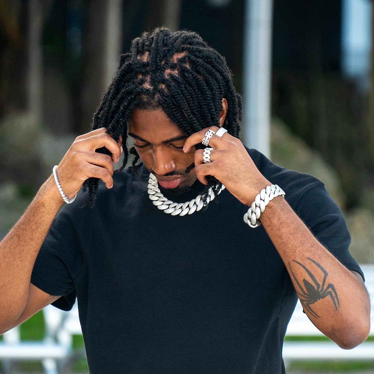 Iced out watch-Yika Jewelry