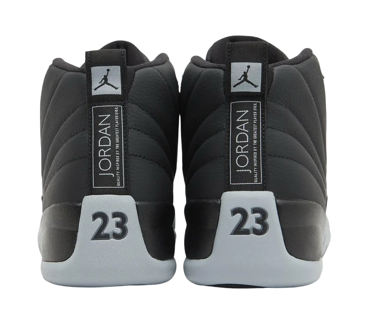 Air Jordan 12 Black Wolf Grey