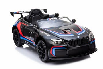 Toys Store Electric Children's Car Children's Electric Car BMW M6 Sport Gt3 Car Bluetooth Eva Leather Seat, Load Capacity 35 kg, AUX/USB Port, MP3 Horn and Engine Sound on the Steering Wheel, Remote Control