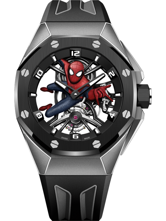 Standup image of the watch Tourbillon "Spider-Man"