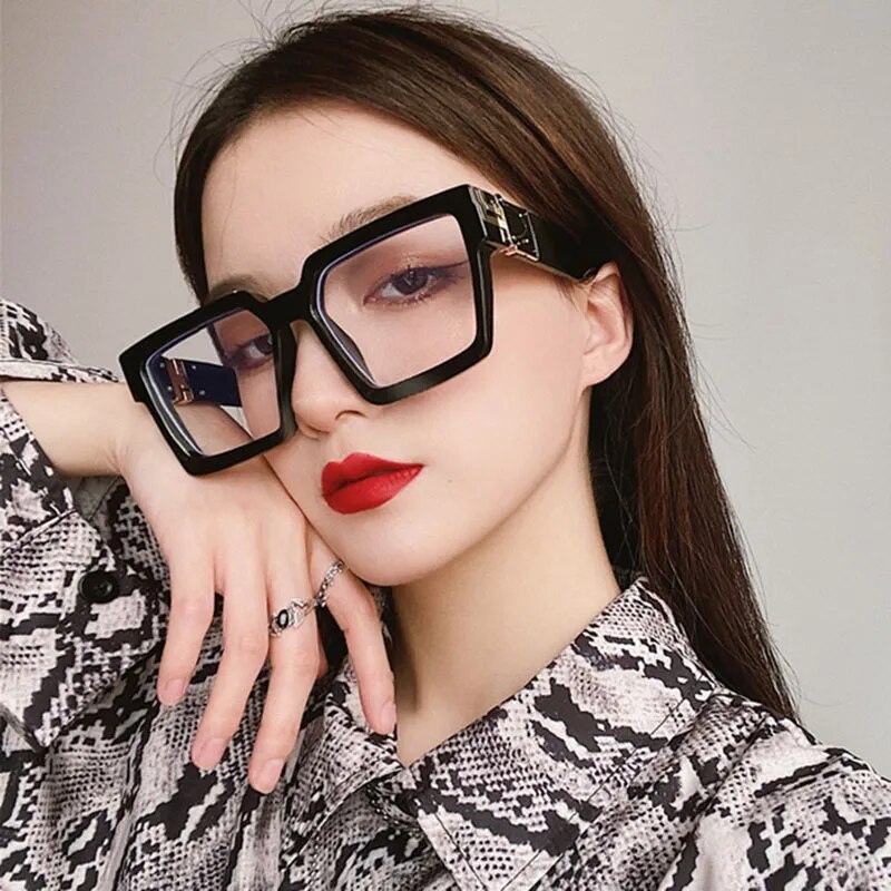 2021 Millionaire Sunglasses Men Fashion Vintage Luxury Square Glasses Women Ride Big Frame Oculos De Sol Masculino Vogue Shades