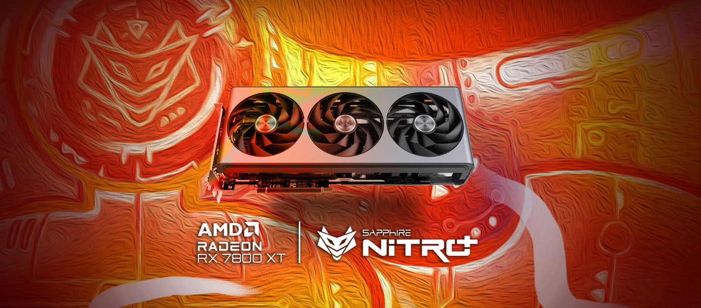 SAPPHIRE NITRO+ Radeon RX 7800 XT 16GB Video Card