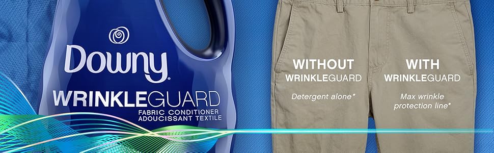 downy wrinkleguard, khaki pants without wrinkleguard detergent alone, khaki pants with wrinkleguard