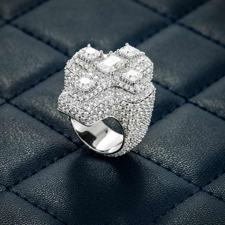 Iced out watch-Yika Jewelry