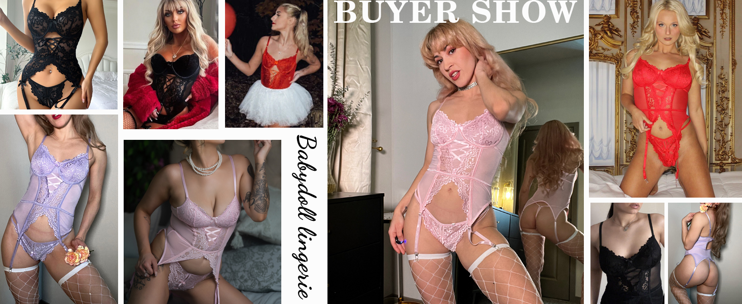women's exotic lingerie sets