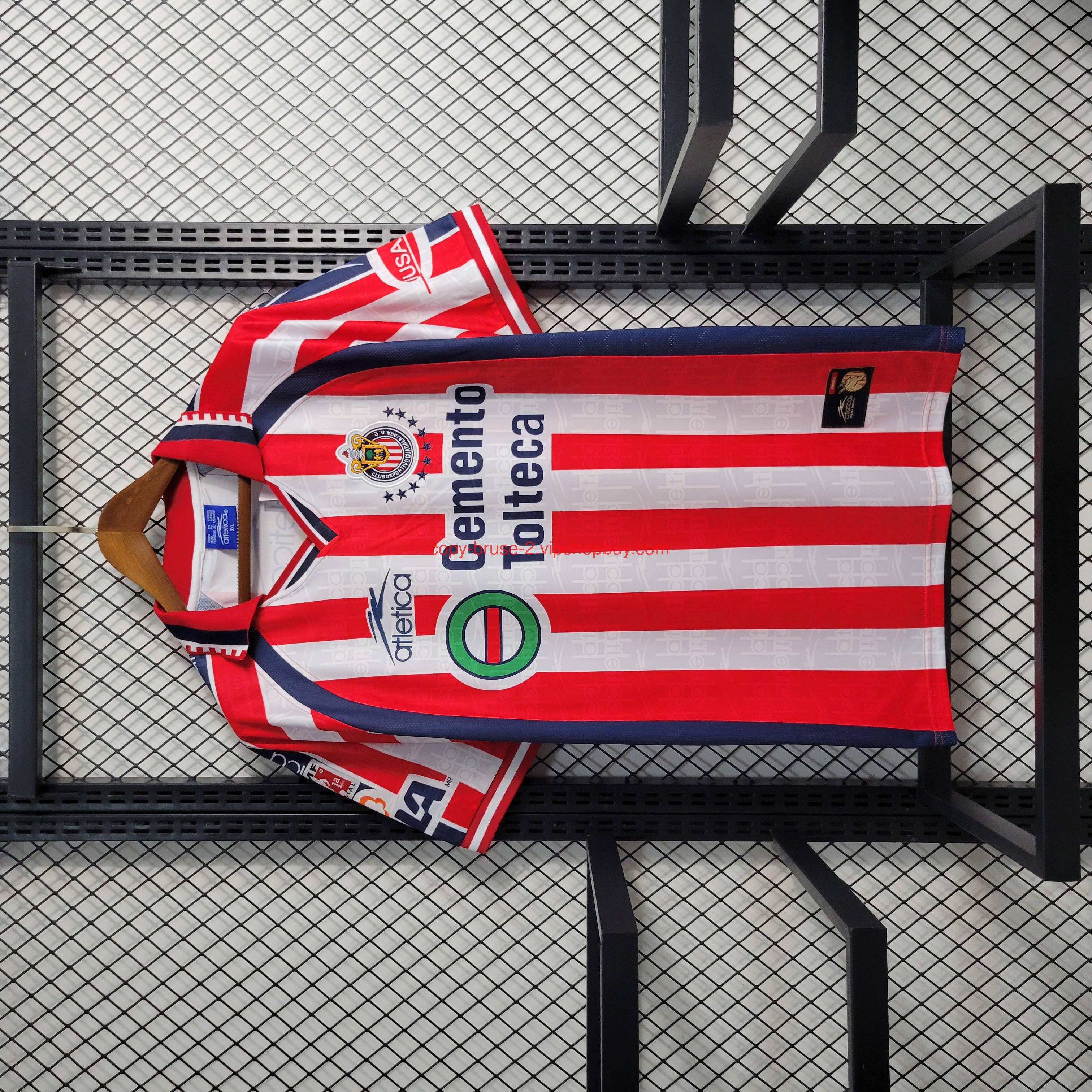 Retro Chivas de Guadalajara 99-00 Home Stadium Jersey111