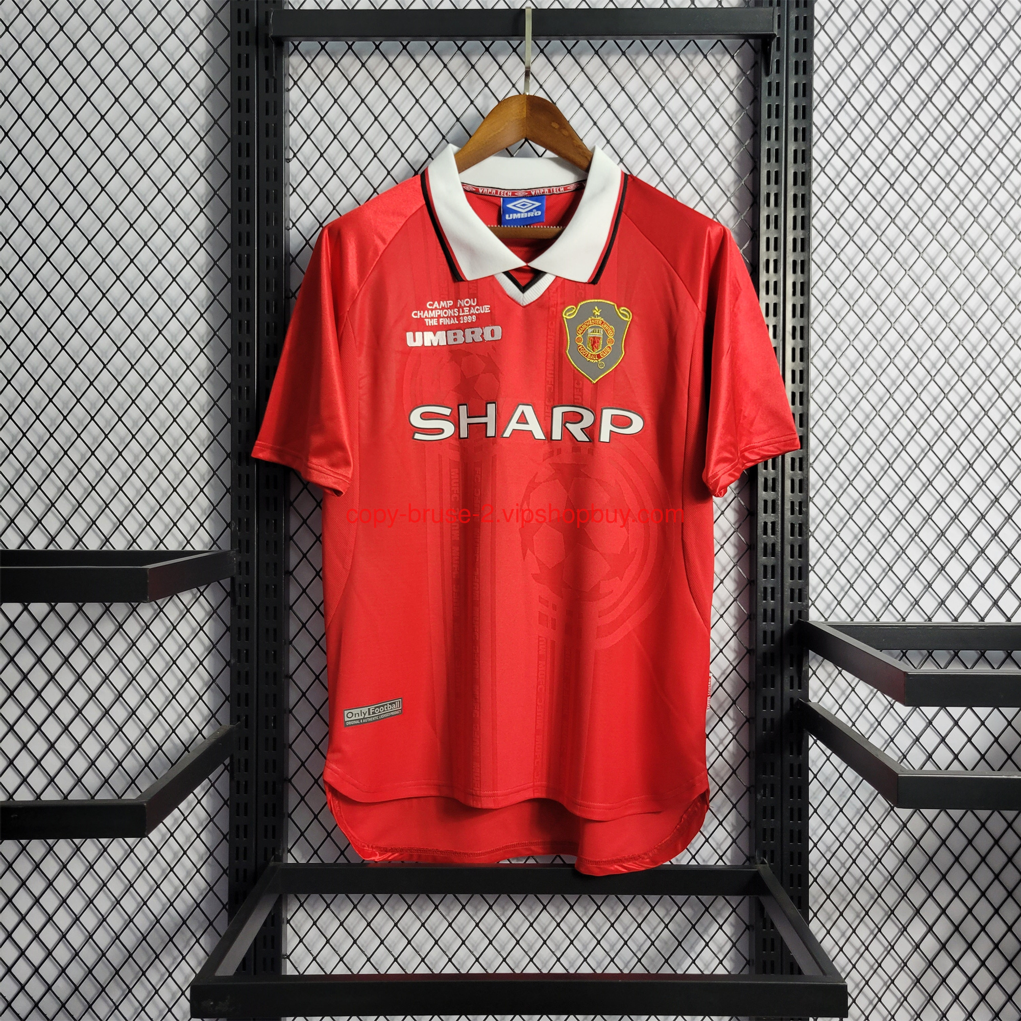 Manchester United Retro 99-00 Home Jersey111