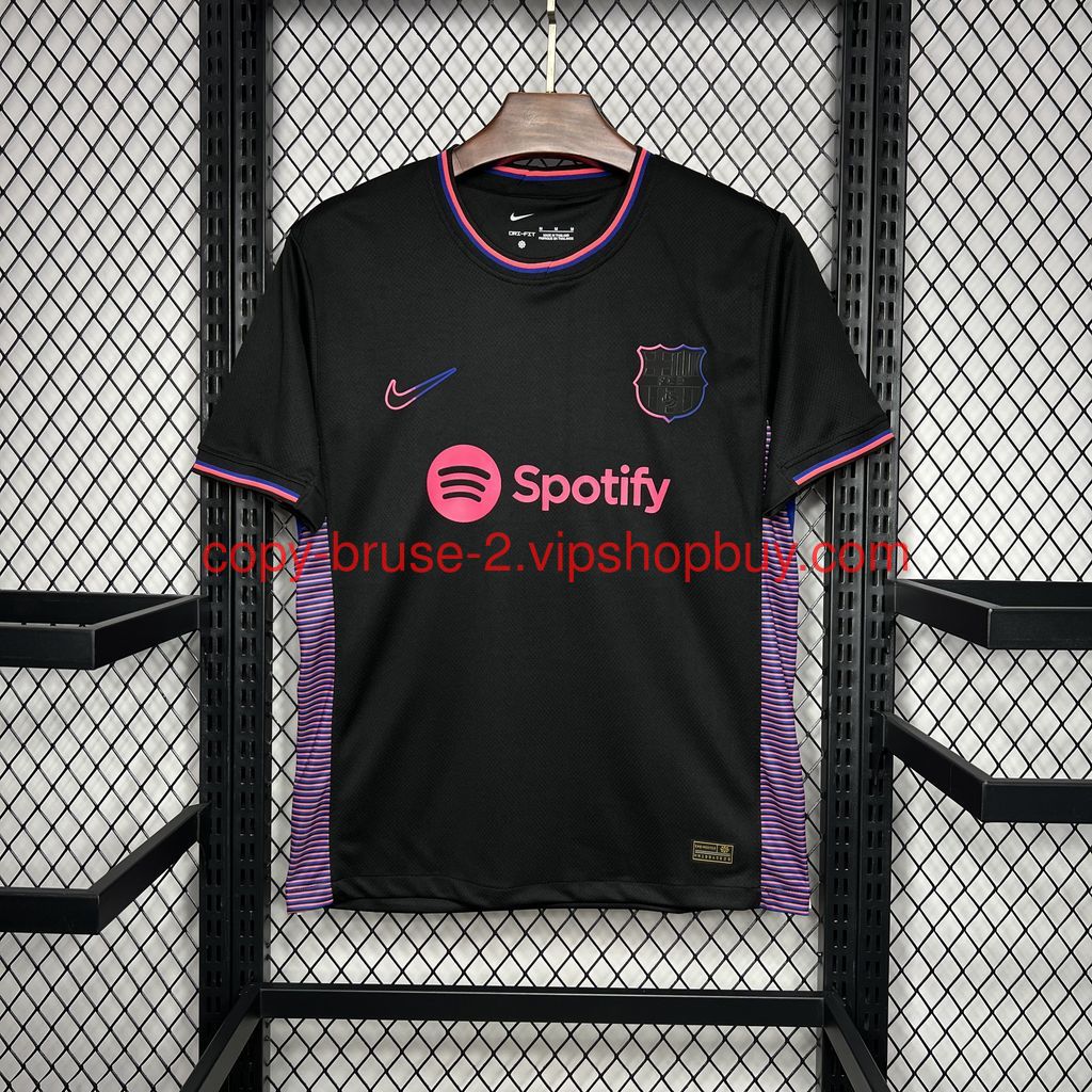 B.A.R.S.A 24-25 Black Pink Speical Jersey - Fans Version111