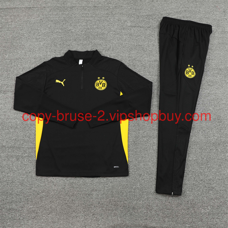 Dortmund 24-25 Long Sleeve Training Set - Black111
