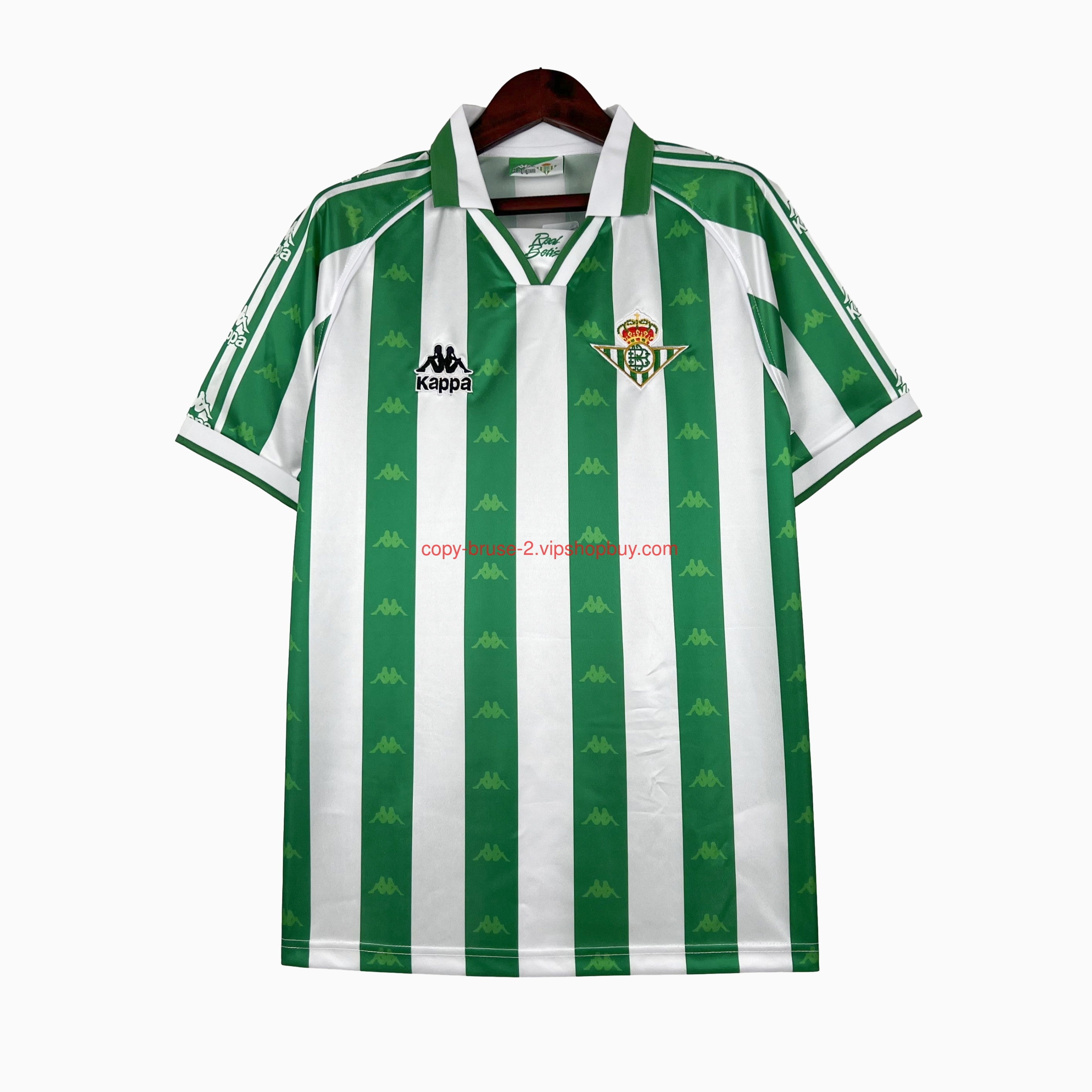 Retro Real Betis 1995-97 Home Stadium Jersey111