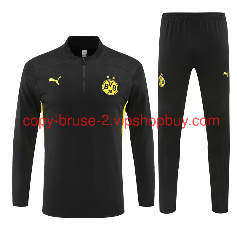 Dortmund 24-25 Long Sleeve Training Set - Black111