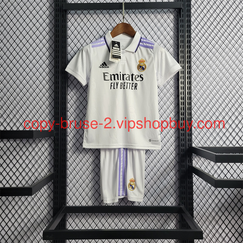 Real Madrid 22-23 Home Kids Kit111