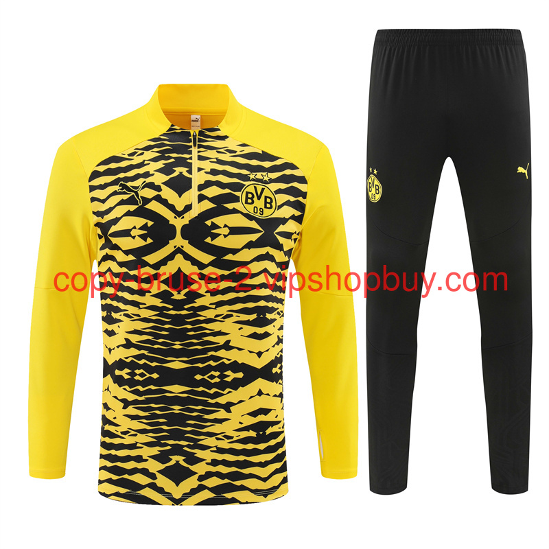 Dortmund 24-25 Long Sleeve Training Set - Yellow Camouflage111