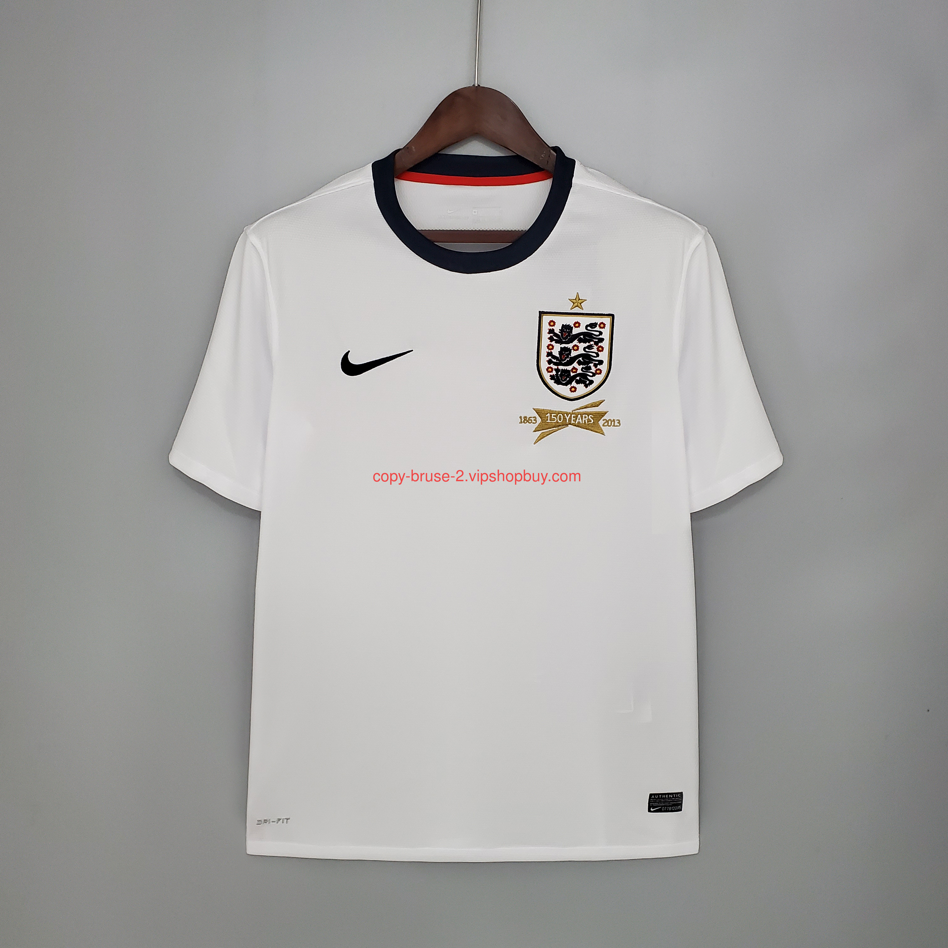 Retro England 2013 150 YEARS Home Stadium Jersey111